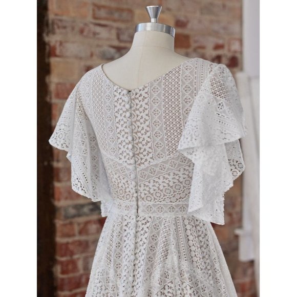 Maggie Sottero Orchid Wedding Gown Size 12 NEW - Picture 11 of 11